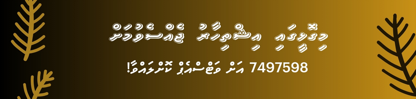 އިޝްތިހާރު ޖެއްސުމަށް ވަޓްސްއެޕް ކުރުމަށް